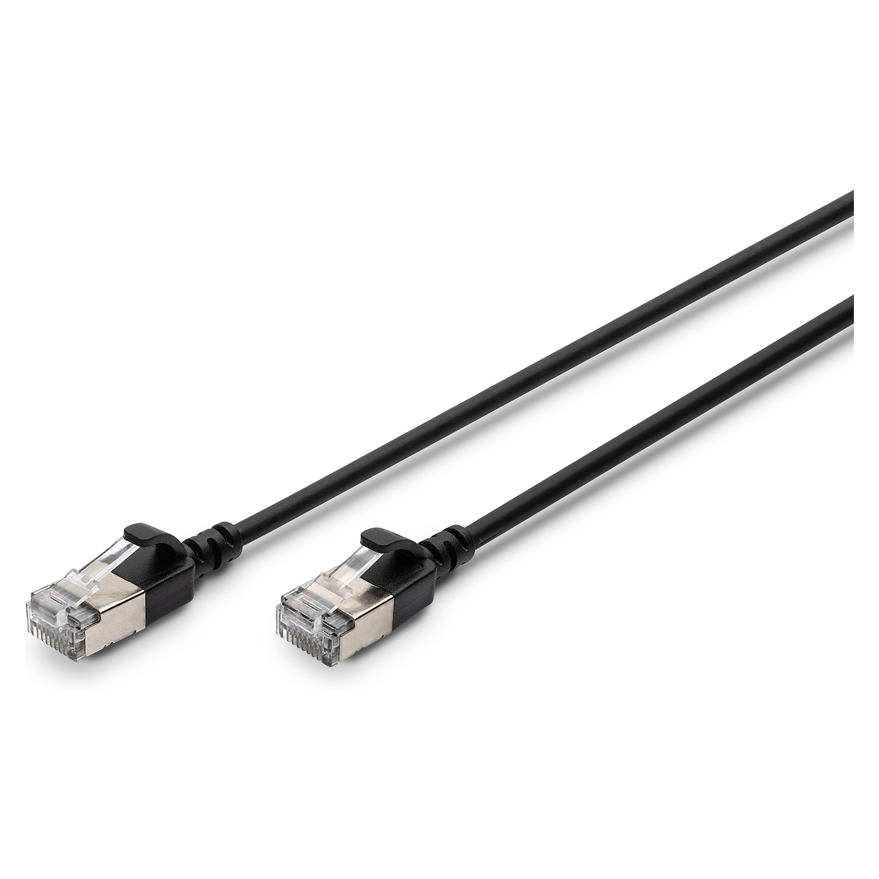 Kabllo për Rrjet Digitus DK-1512-005/B / Cat 5e / U/UTP / RJ-45 / 1000 Mbit/s / 0.5m - Zezë 5
