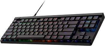 Tastierë Gaming Logitech G515 LIGHTSPEED TKL, QWERTY ES, Mechanical, GL Tactile, LIGHTSYNC RGB, Wireless 2.4GHz/Bluetooth/USB-C - Zezë 2