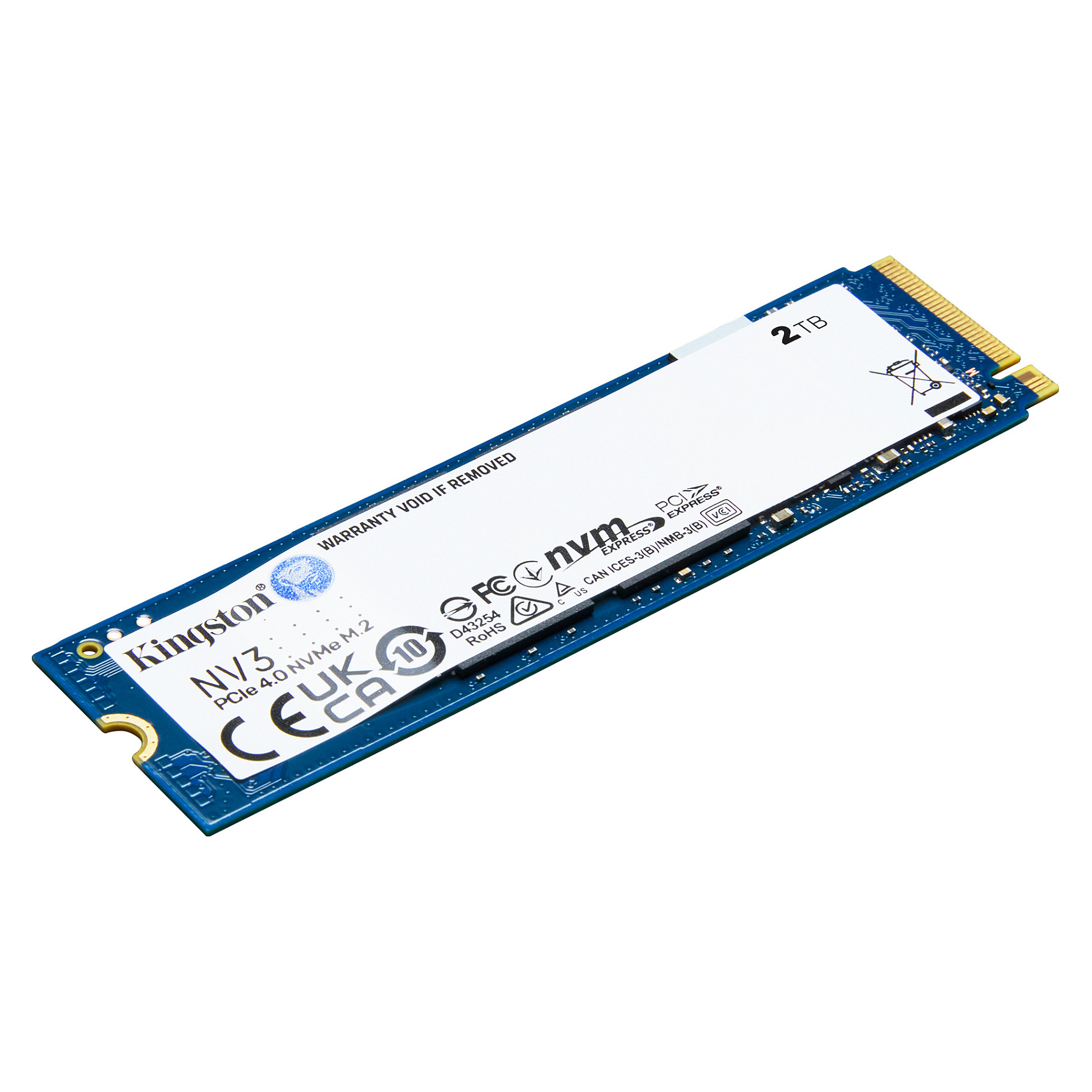 SSD të Brendshme M.2 2TB Kingston NV3 NVMe PCIe 4.0 x 4