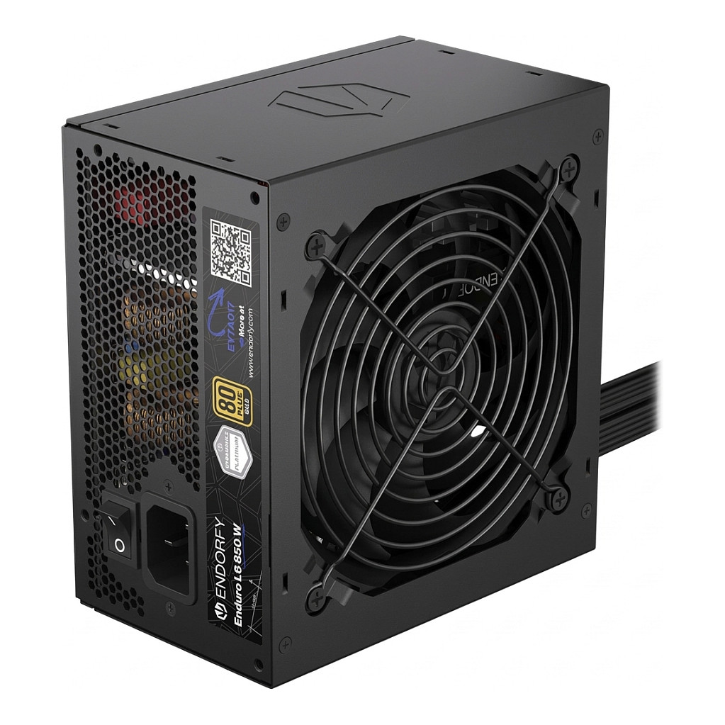Furnizues Energjie Endorfy Enduro L6 / 850W / ATX 3.1 / 80 PLUS Gold / Non-Modular - Zezë