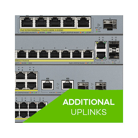Zyxel GS1350-12HP Smart Managed PoE+ Switch | 8x Gigabit PoE+ | 2x Gigabit SFP Uplink | 130W PoE Budget thumbnail 6