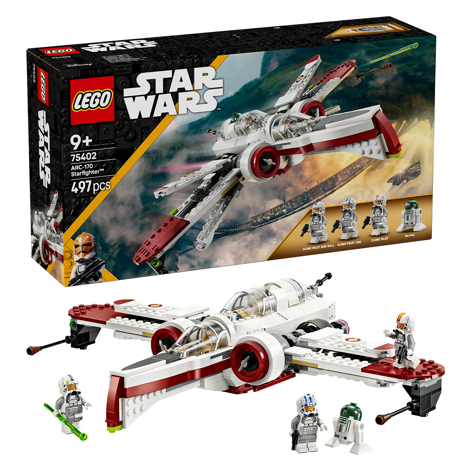 LEGO Star Wars ARC-170 Starfighter 75402 thumbnail 3