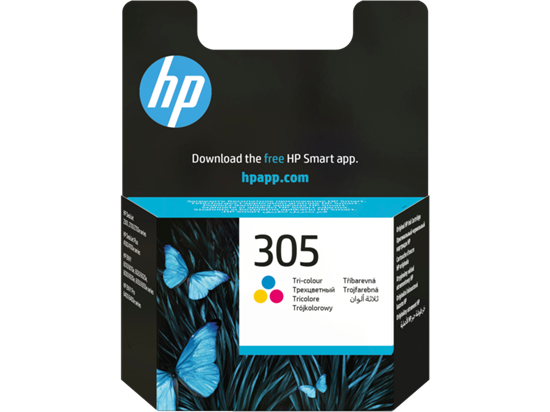 INK HP 305 / 3YM60AE / 3ml / 100 faqe – Blu/Rozë/Verdhë