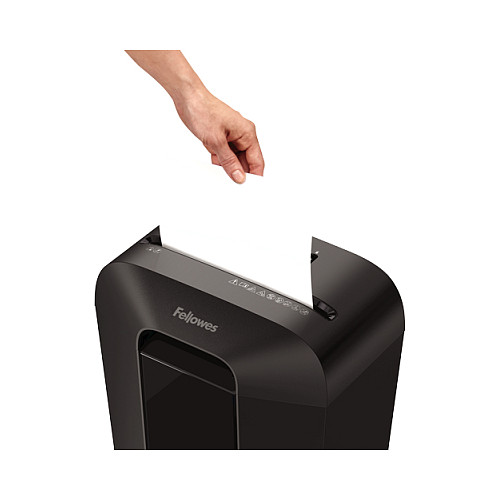 Shredder Fellowes Powershred LX70, 11 Fletë, Prerje Kryq P-4, Kosh 18 L – Zezë 3