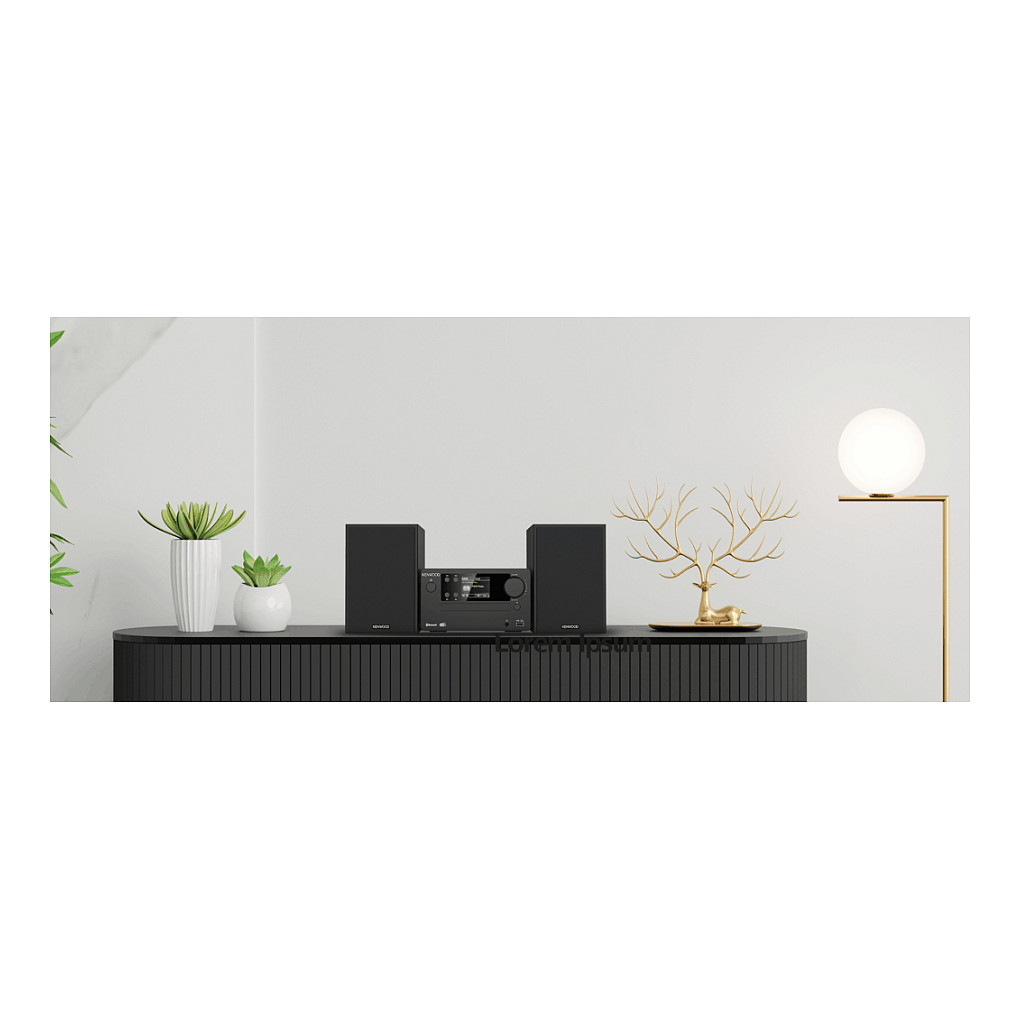 Sistem Audio Kenwood M-725DAB-B, 2 × 25W, CD, USB, DAB+, FM-RDS, Bluetooth 5.0 - Zezë 9