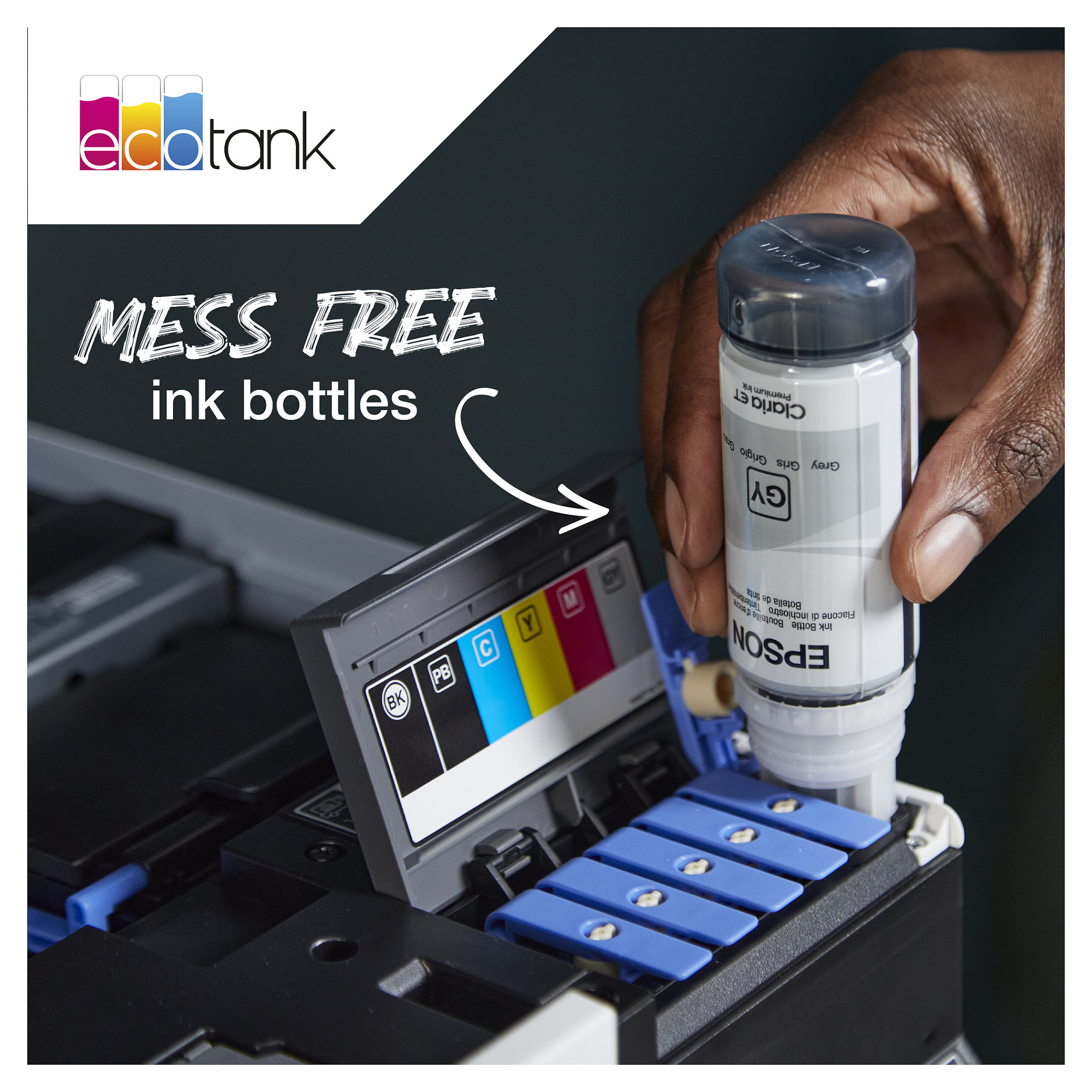 INK Epson 144 EcoTank Ink Bottle – Black, 70ml thumbnail 6