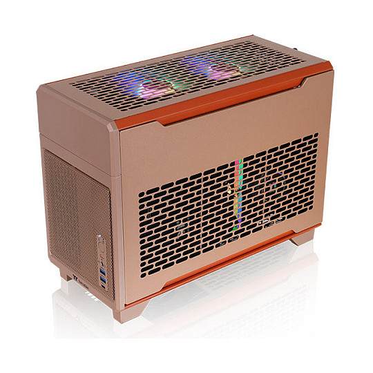 Kasë Mini Thermaltake TR100 – Portokalli thumbnail 4