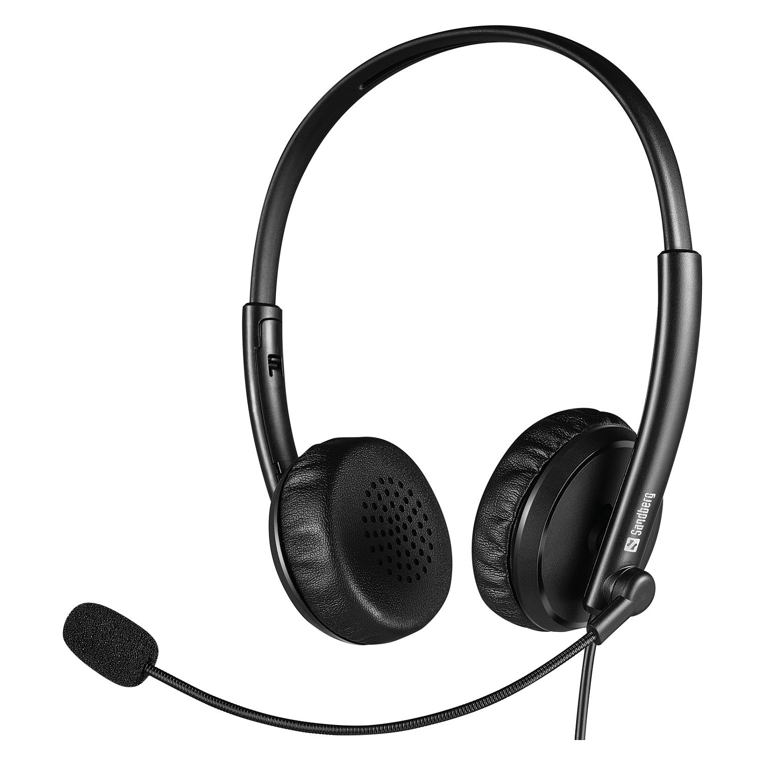 Kufje me kabllo Sandberg 2in1 Office Headset / USB-A / 3.5mm / 27mm / Mikrofon Omnidirectional - Zezë