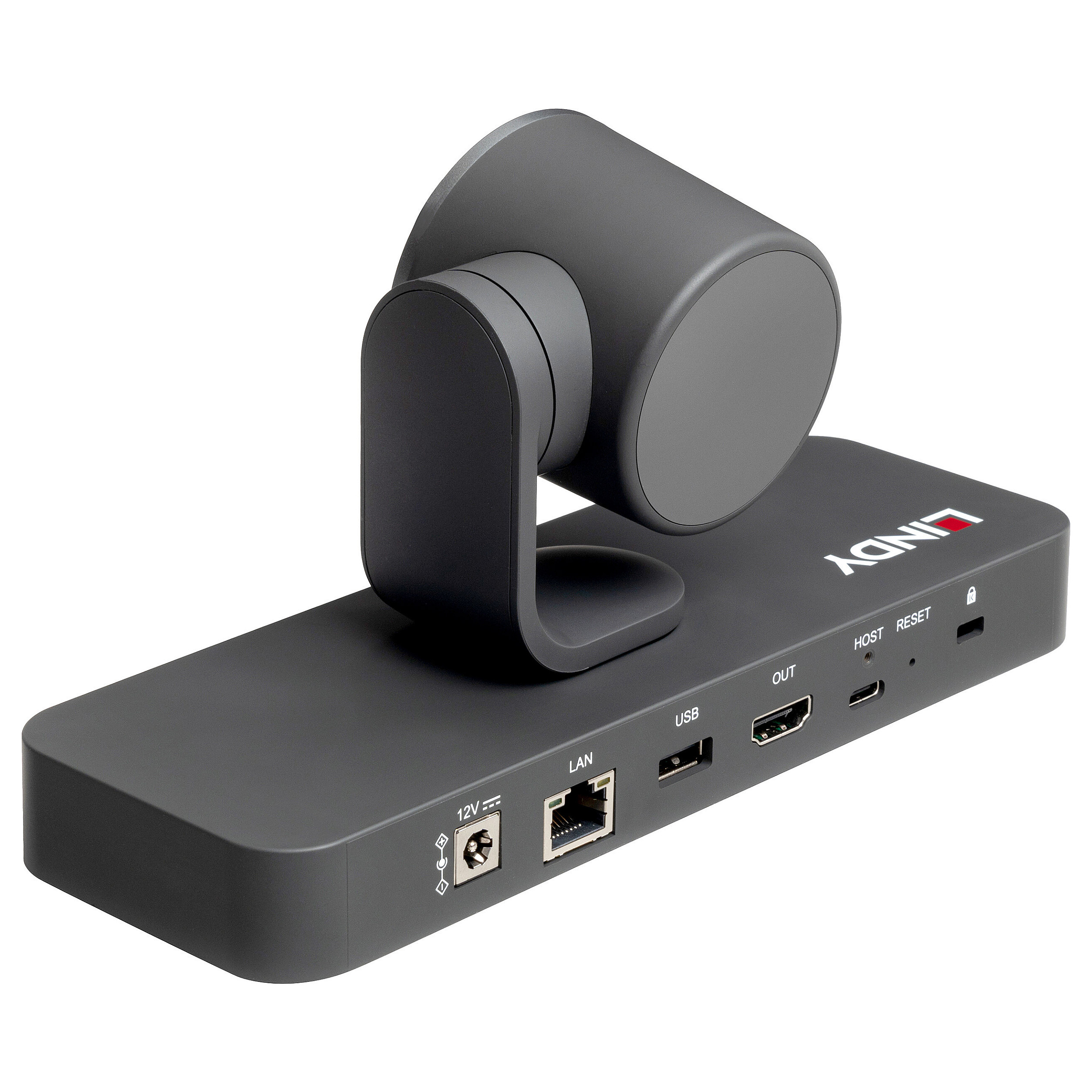 Lindy 4K PTZ Camera / 38422 / 8MP / 4K UHD / 3x Zoom Optik / AI Tracking / USB – Zezë 4