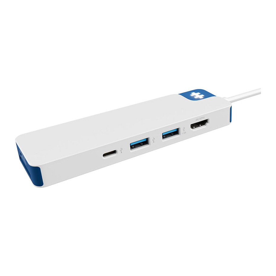 HUB Targus HyperDrive Flex / 8-Port USB-C - Bardhë / Blu thumbnail 3
