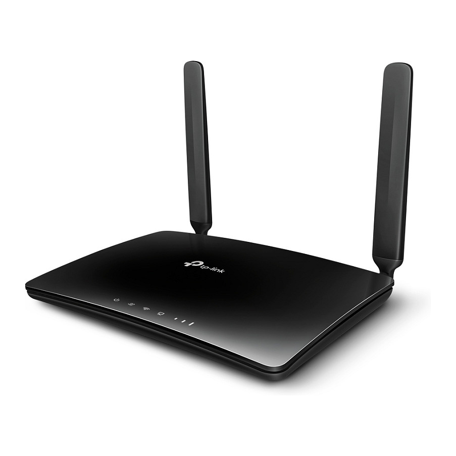 TP-Link, TL-MR6400, Ruter 4G LTE Cat 4, Wi-Fi 4 N300, 2.4 GHz, 1× LAN/WAN + 3× LAN 10/100 Mbps, Nano-SIM – Zezë 2