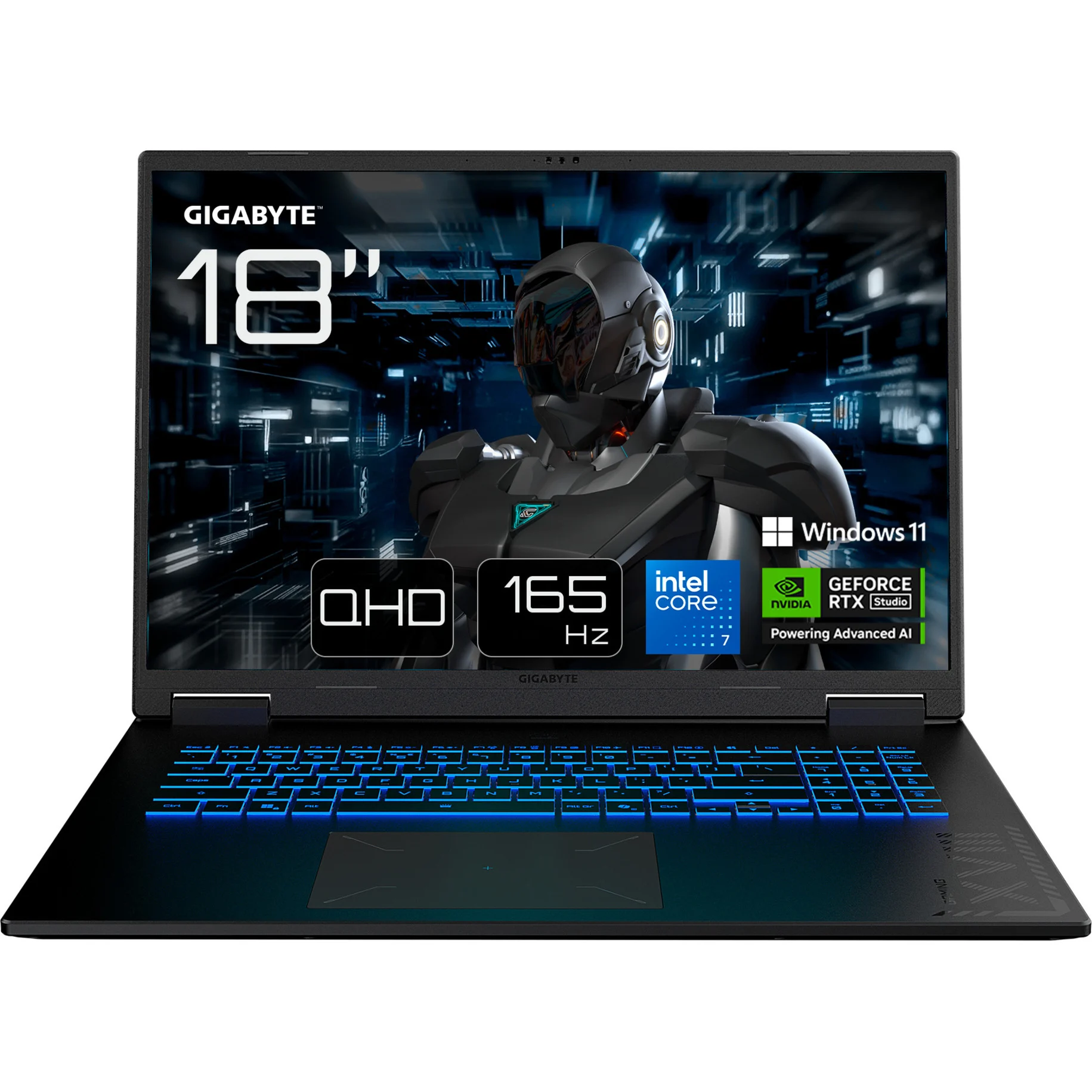 Laptop Gaming GigaByte A18 PRO DXJ / Core 7 240H / 32GB LPDDR5x / 1TB / 18" WQXGA IPS 165Hz / RTX 5070 Ti 8GB / DE - Zezë