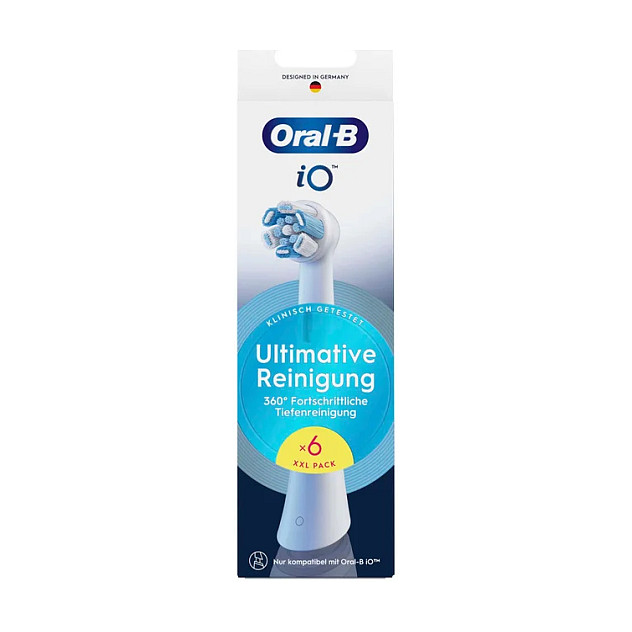 Koka zëvendësuese Oral-B iO Ultimative Reinigung, 6 copë - Bardhë 2