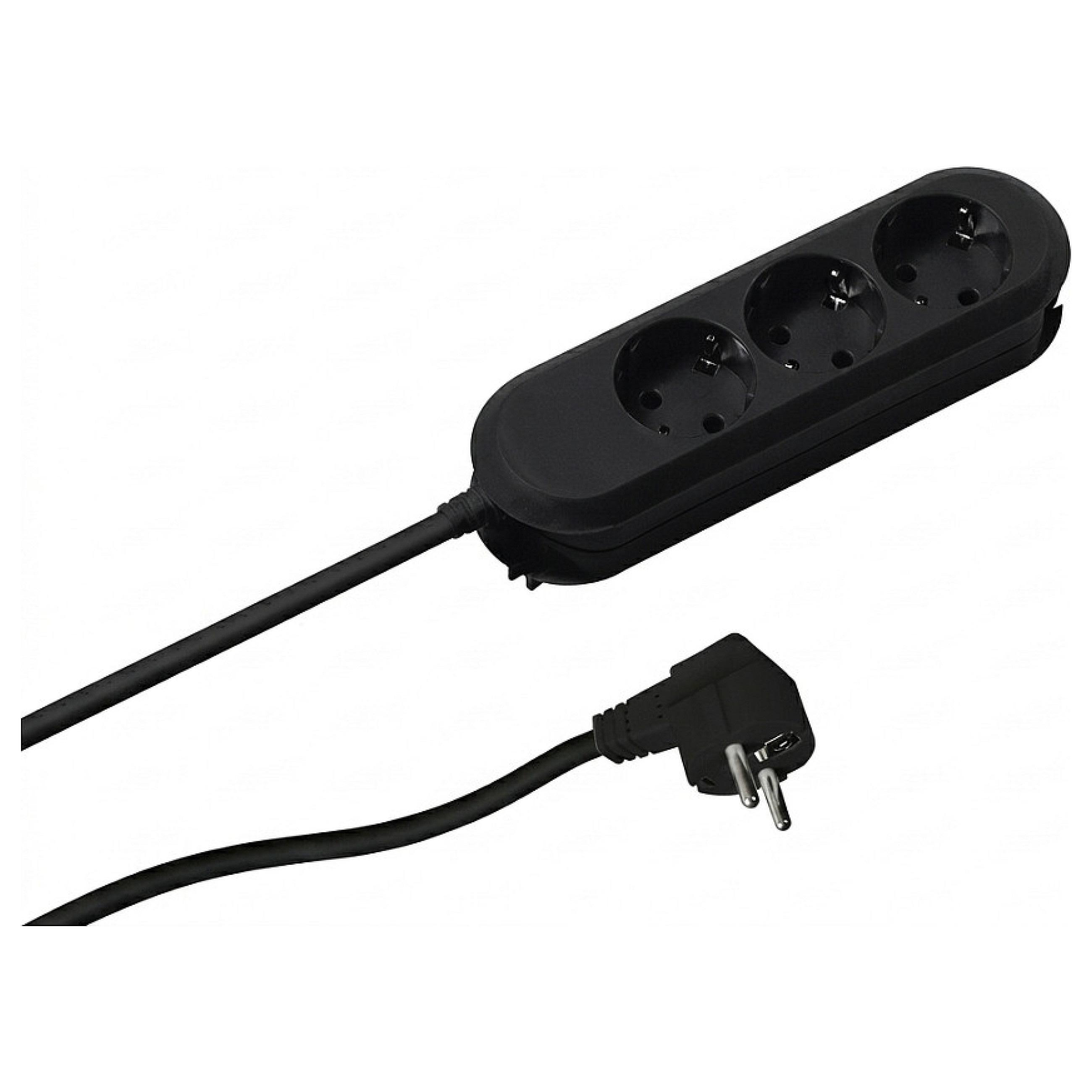 Kabllo për Furnizim me Energji InLine 16655M, Schuko CEE 7/7 në IEC C13, 10 m, 3x1.5 mm², 10 A, 250 V – Zezë 5