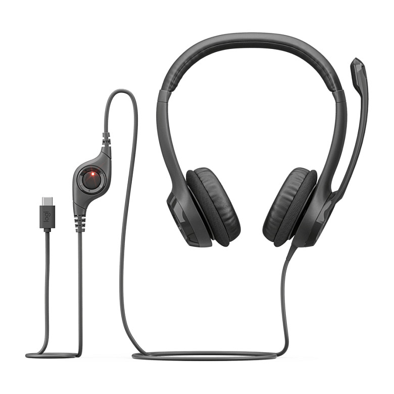 Kufje me Kabllo Logitech H390 USB-C Computer Headset – Zezë thumbnail 5