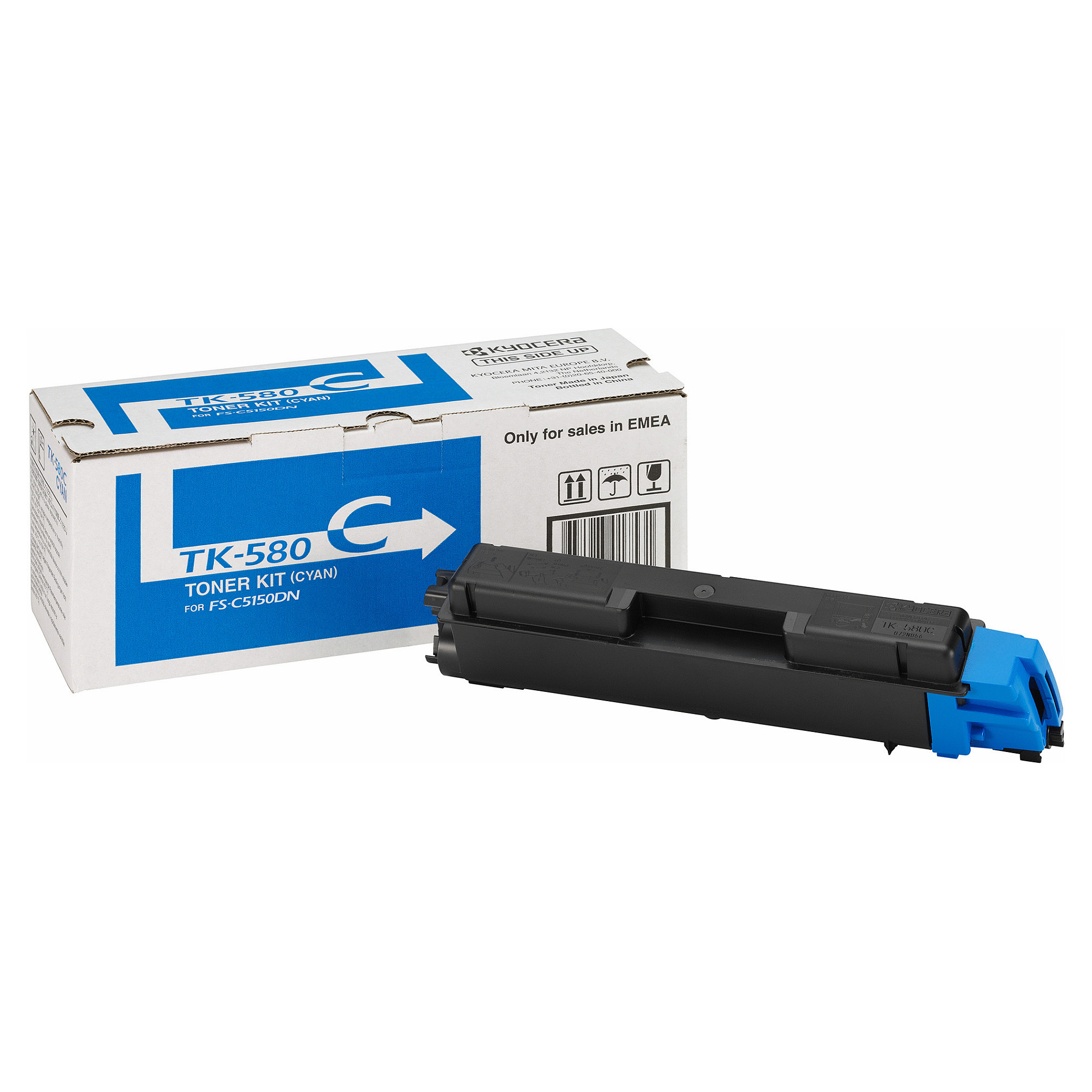 Toner Kyocera TK-580C – Blu thumbnail 3