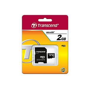 Kartë Memorie SD CARD Micro 2GB Transcend MLC thumbnail 3