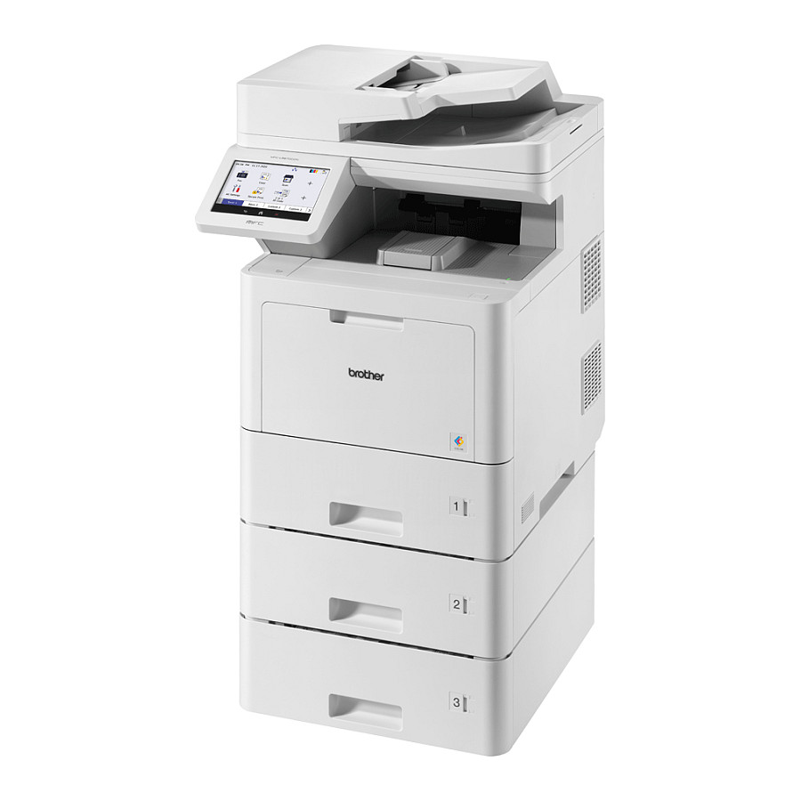 Printer Multifunksional Brother MFC‑L9670CDNTT / 4‑in‑1 / 40ppm / LAN – Bardhë thumbnail 3
