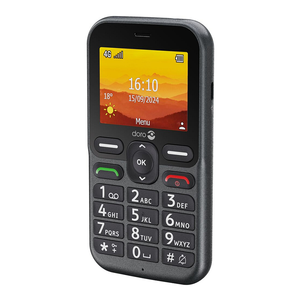 Telefon Doro Leva L10 - Graphite thumbnail 5