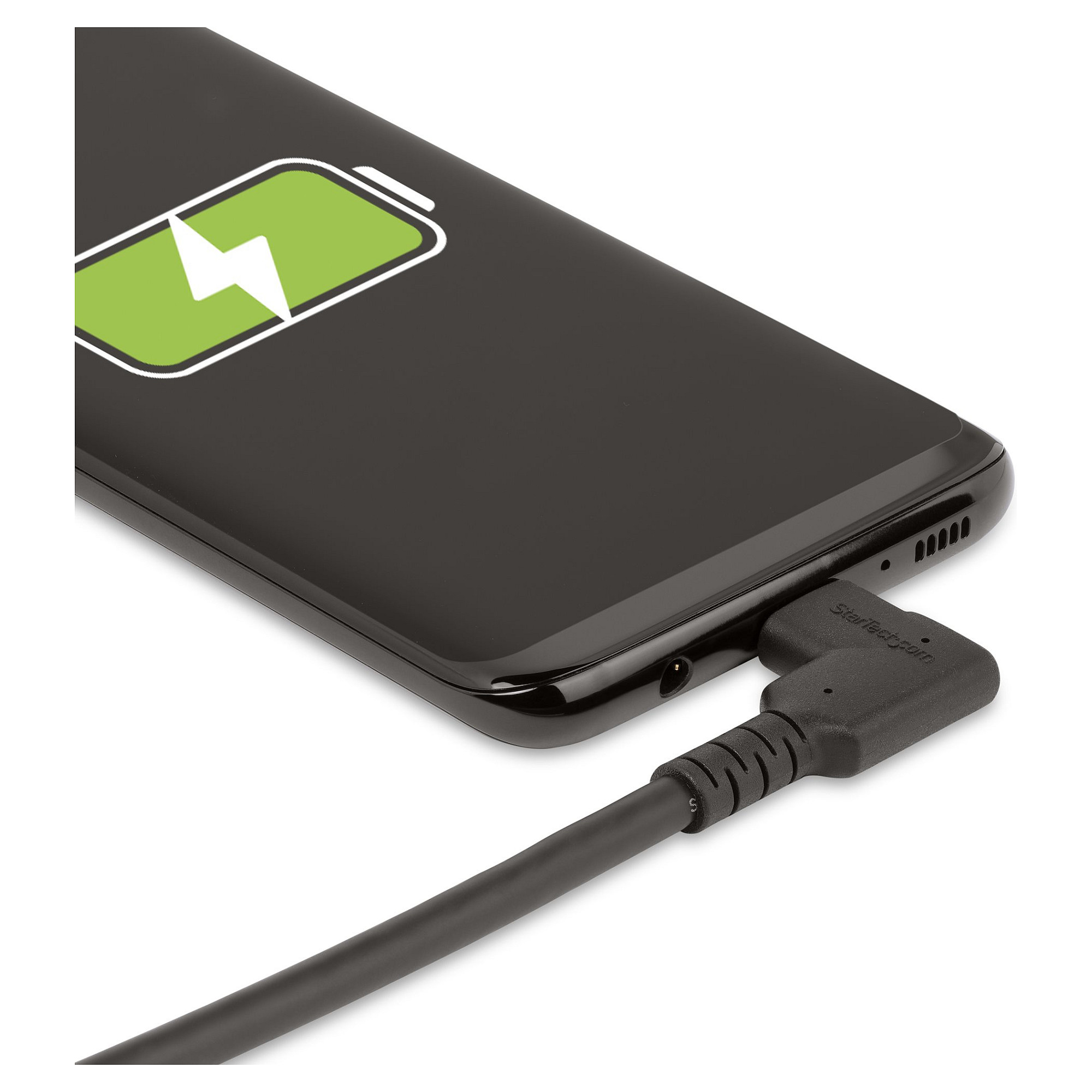 Kabllo USB StarTech.com RUSB31CC1MBR, USB-C në USB-C, USB 3.2 Gen 2, 10 Gbps, Power Delivery 100W, DisplayPort 1.2 4K 60Hz, 1 m – Zezë 9