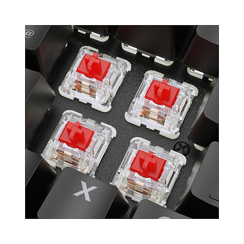 Tastierë Gaming Sharkoon SKILLER SGK36W / Wireless / QWERTZ / Mekanike / RGB LED / Full-size - Zezë 3