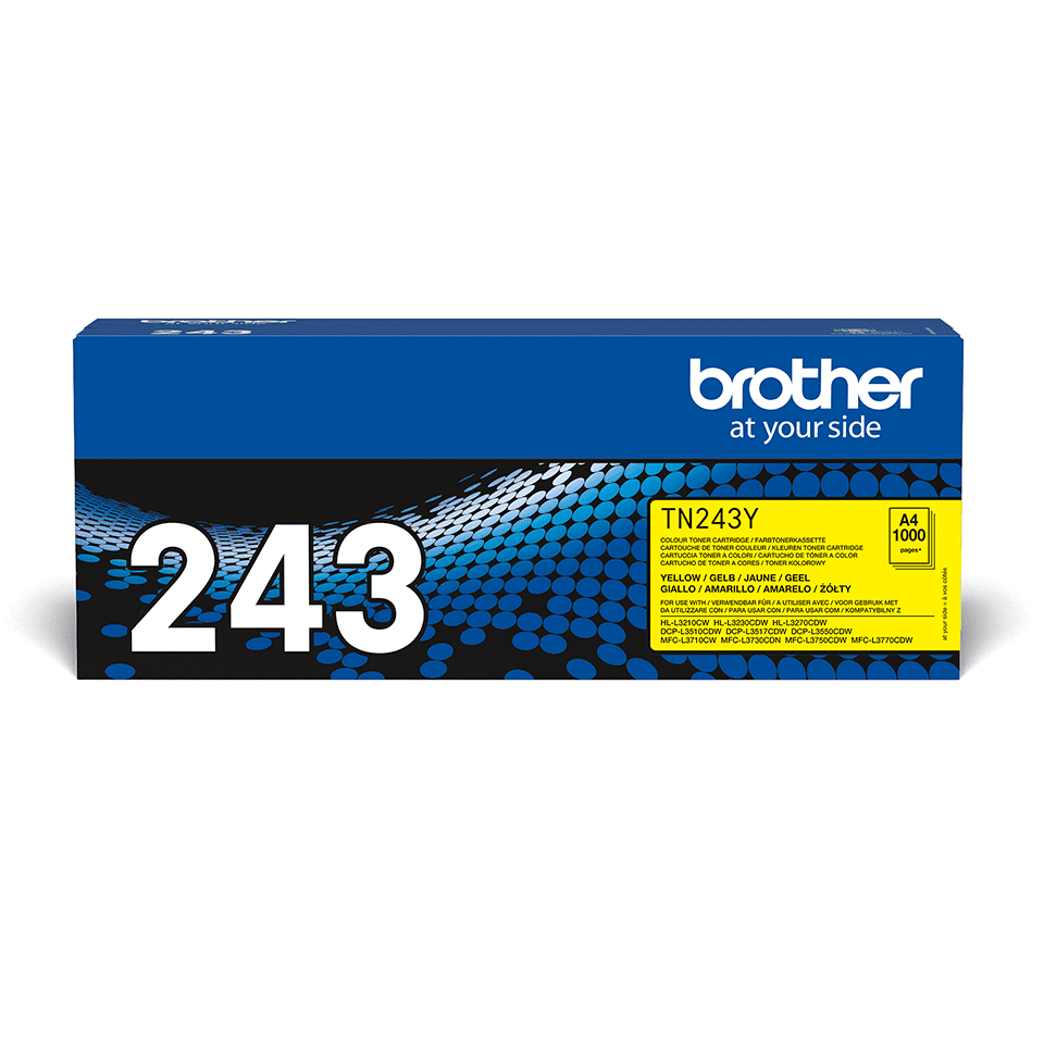 Cartridge Brother TN-243Y / I verdhë / Compatible 5