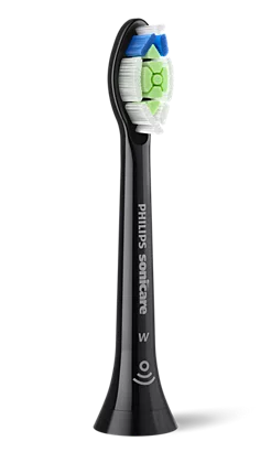 Koka zëvendësuese për furçë dhëmbësh elektrike Philips Sonicare Optimal White HX6062/88 / BrushSync / Click-on / 3 Muaj / 2 Copë - Zezë 2