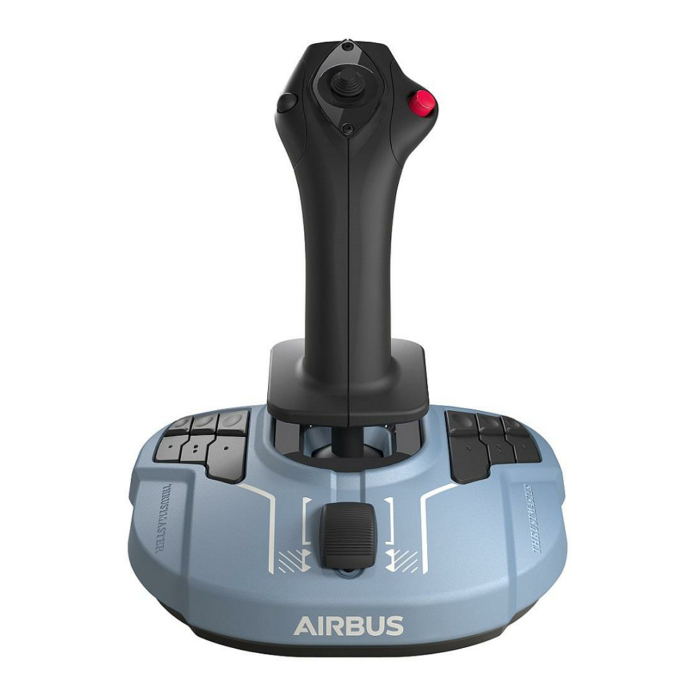 Kontroller,Timon & Pedale Thrustmaster TCA Officer Pack Airbus Edition / Sidestick & Throttle Quadrant for PC - Blu e hapur thumbnail 4