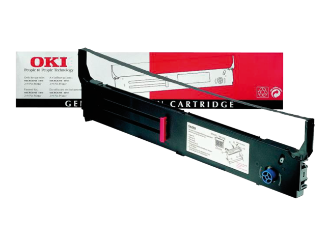 Shirit për printer matricor OKI 40629303, për Microline ML4410, deri në 15 milionë karaktere - Zezë