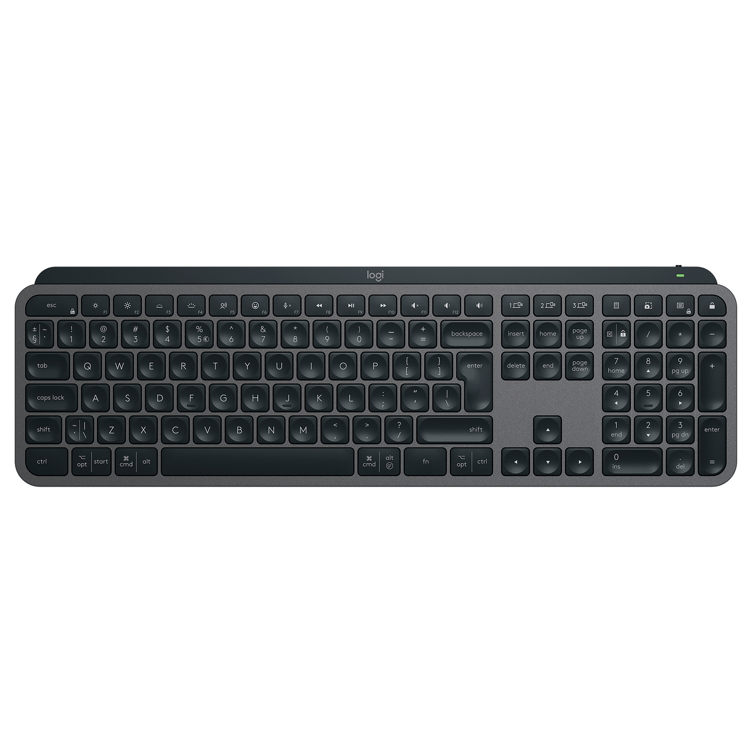 Tastierë pa kabllo Logitech MX Keys S / US Layout - Grafit thumbnail 5