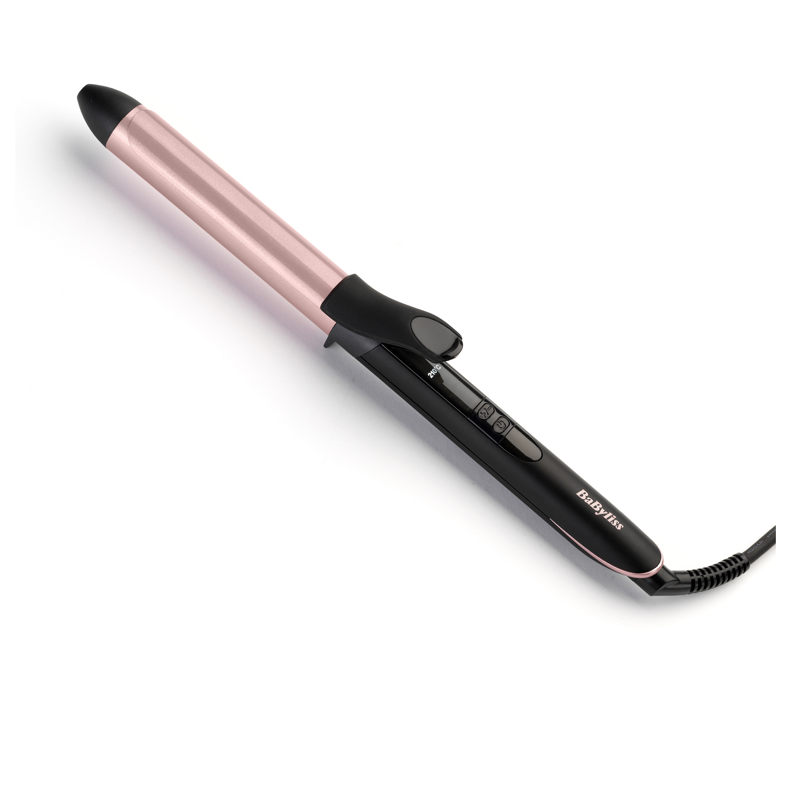 Stiluese për Flokë për Kaçurrela BaByliss C451E, 25 mm, Veshje Kuarc-Qeramike, 160–210°C, 6 Nivele Temperature, Kabllo 2.5 m – Zezë , Rozë-Ari 5