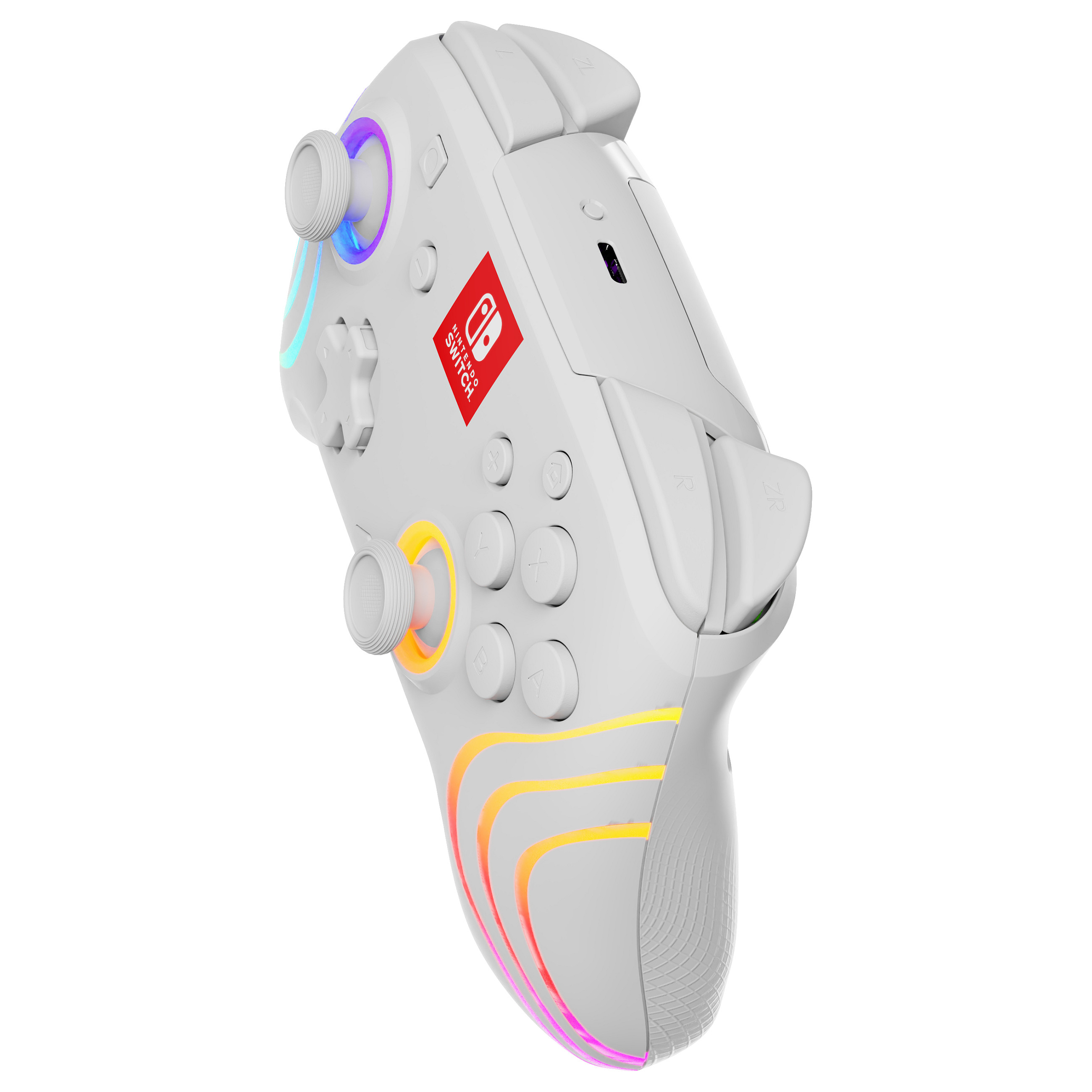 Kontroller Nintendo PDP Afterglow Wave Wireless Switch - Bardhë 8