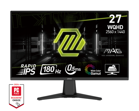 Monitor Gaming MSI MAG 275QF / 27" / WQHD Rapid IPS / 180Hz / 0.5ms / 2x HDMI + DisplayPort - Zezë 2