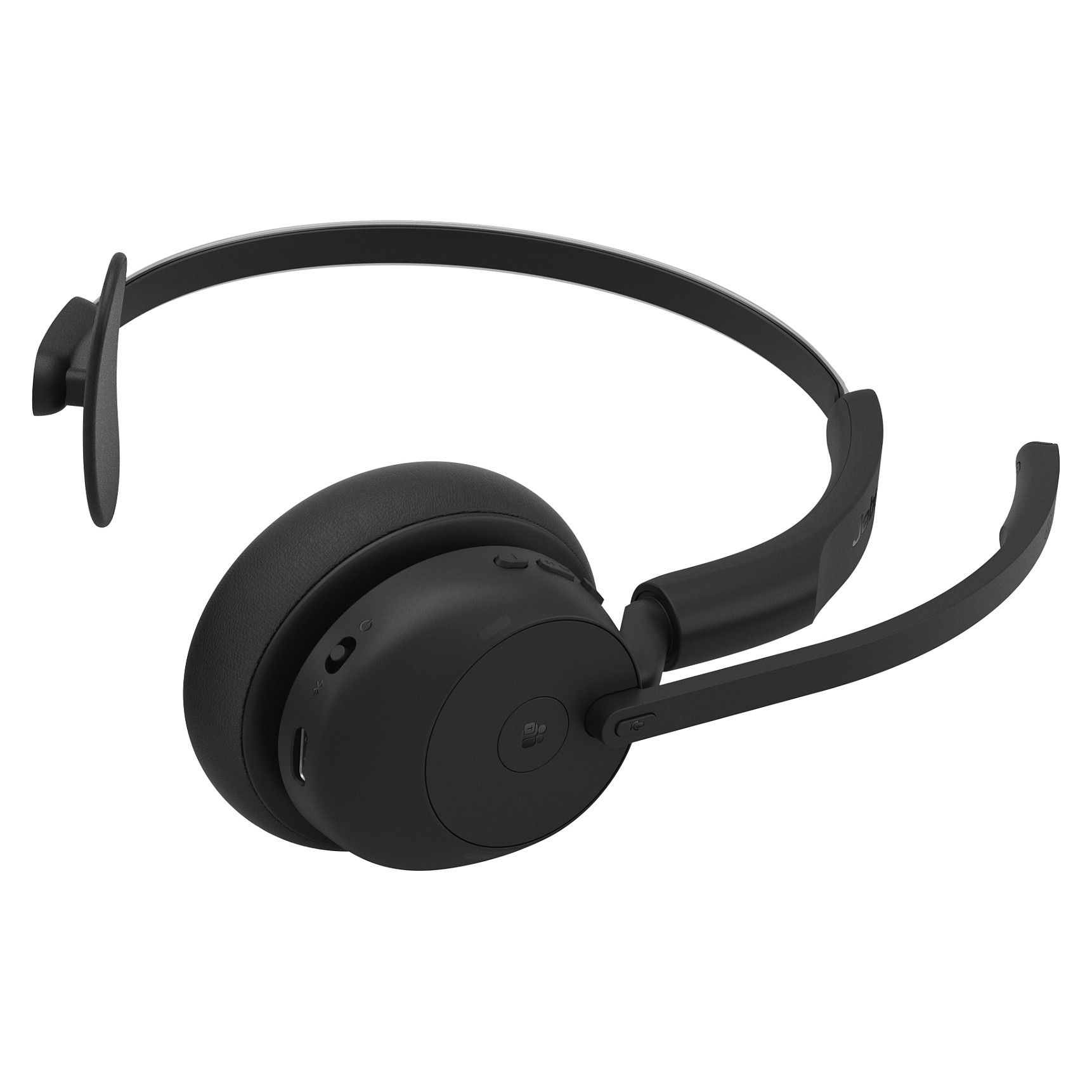 Kufje pa kabllo Jabra Evolve3 45 MS Mono / Link 390a / USB-A / Microsoft Teams / Charging Stand - Zezë 6