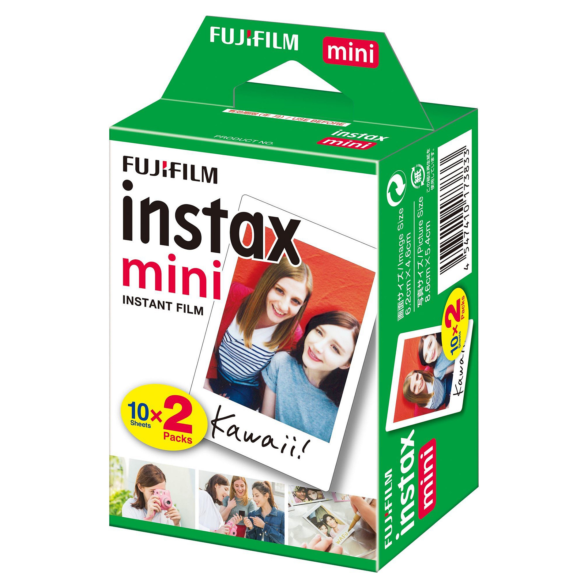 Film fotografik instant Fujifilm instax mini / Rainbow / ISO 800 / 10 Fletë
