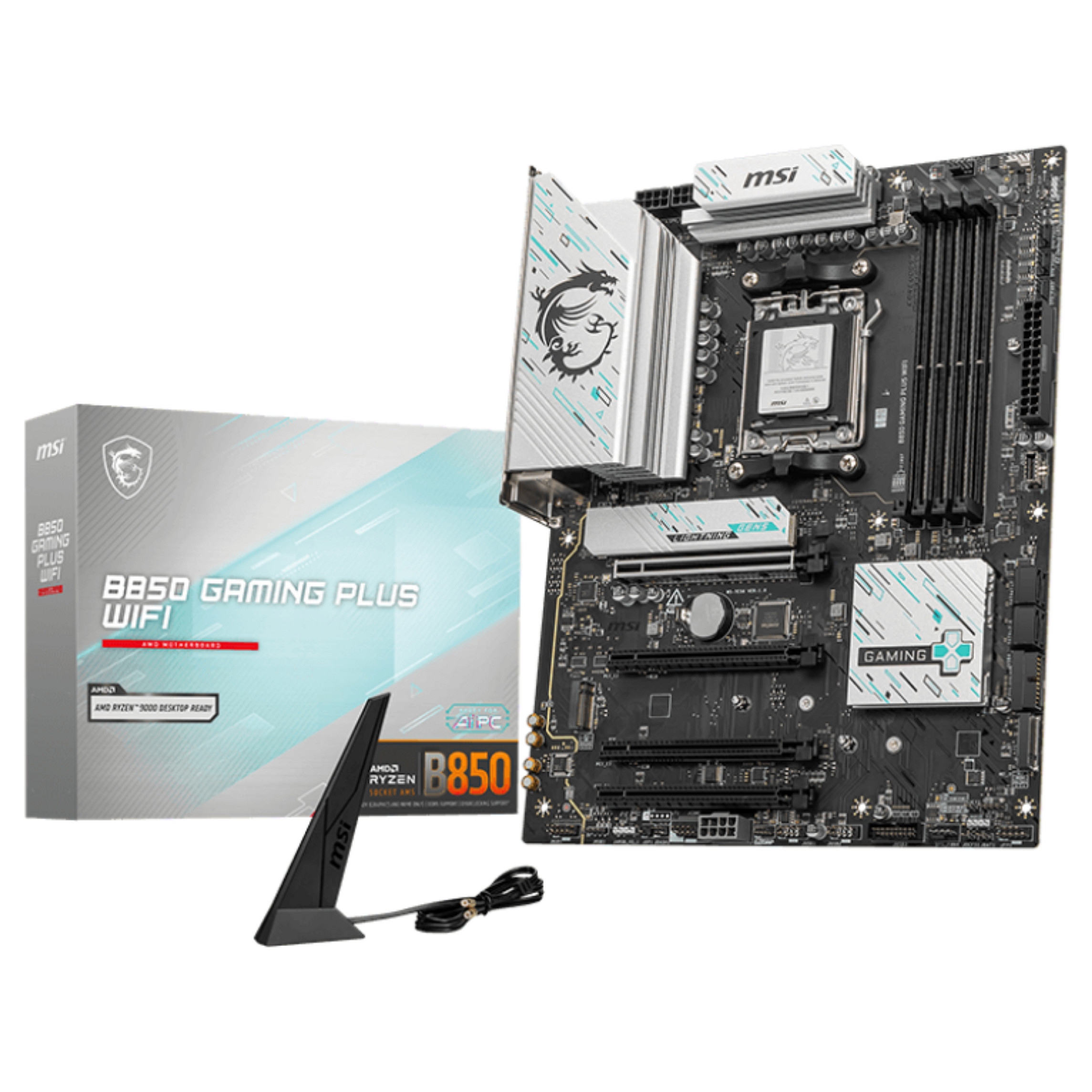 Pllakë amë AMD AM5 MSI B850 GAMING PLUS WIFI