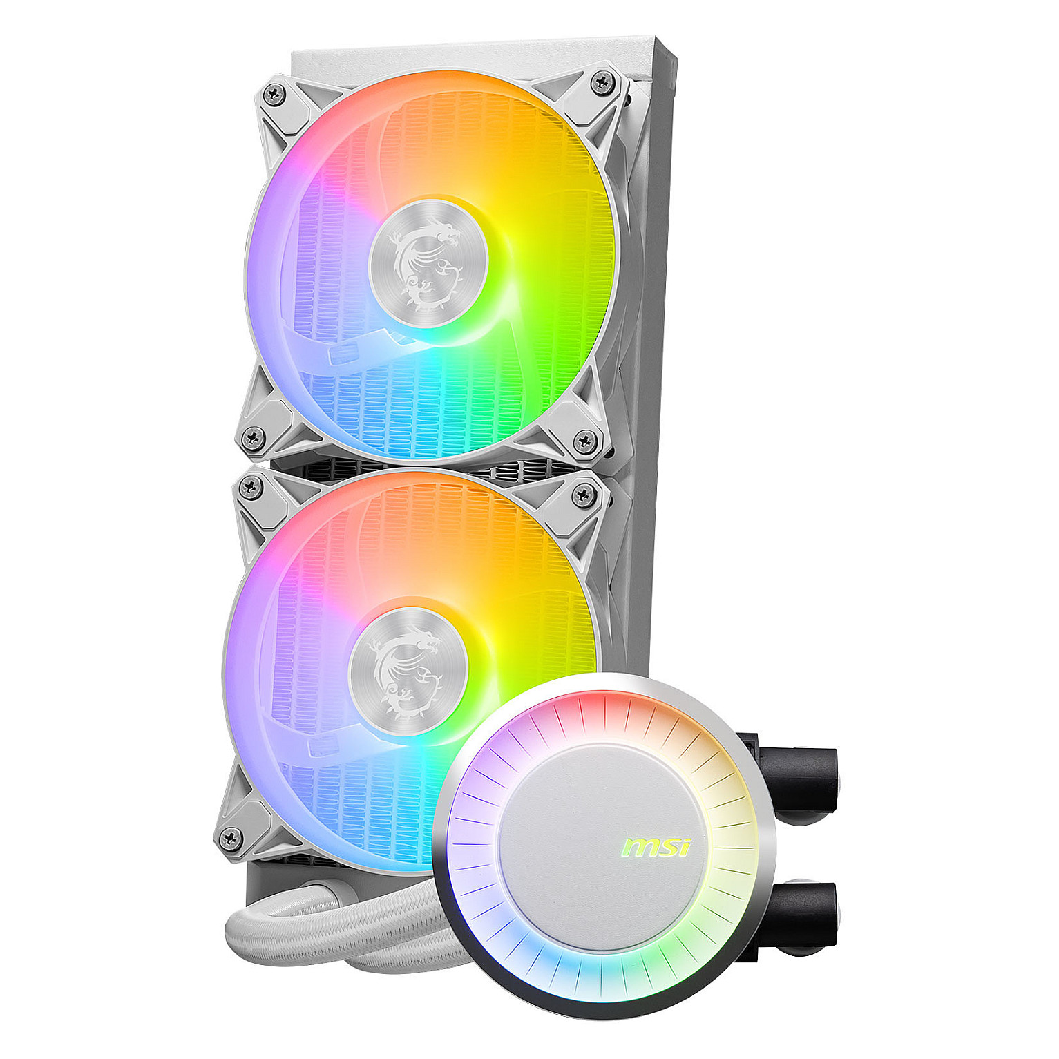Ftohës për Procesor MSI MAG CoreLiquid E240 e bardhë thumbnail 2