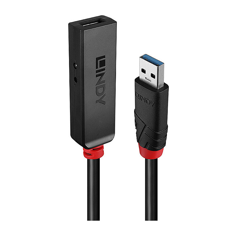Kabllo USB LINDY 36750, USB 3.2 Gen 1, USB-A Mashkull në USB-A Mashkull, 5Gbps, 0,5m - Zezë 6
