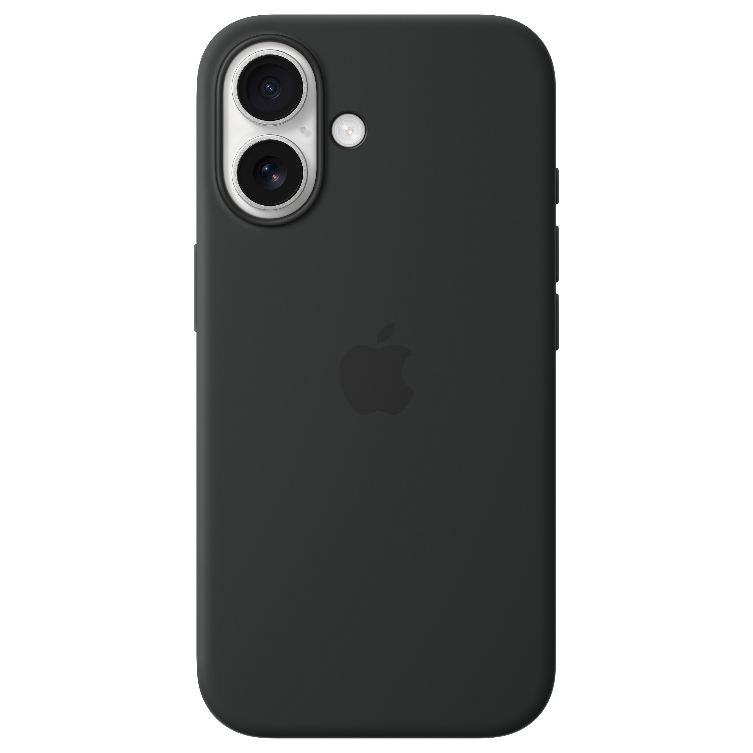 Case për Telefon Apple Silicone Case, iPhone 16, MagSafe – Zezë thumbnail 2