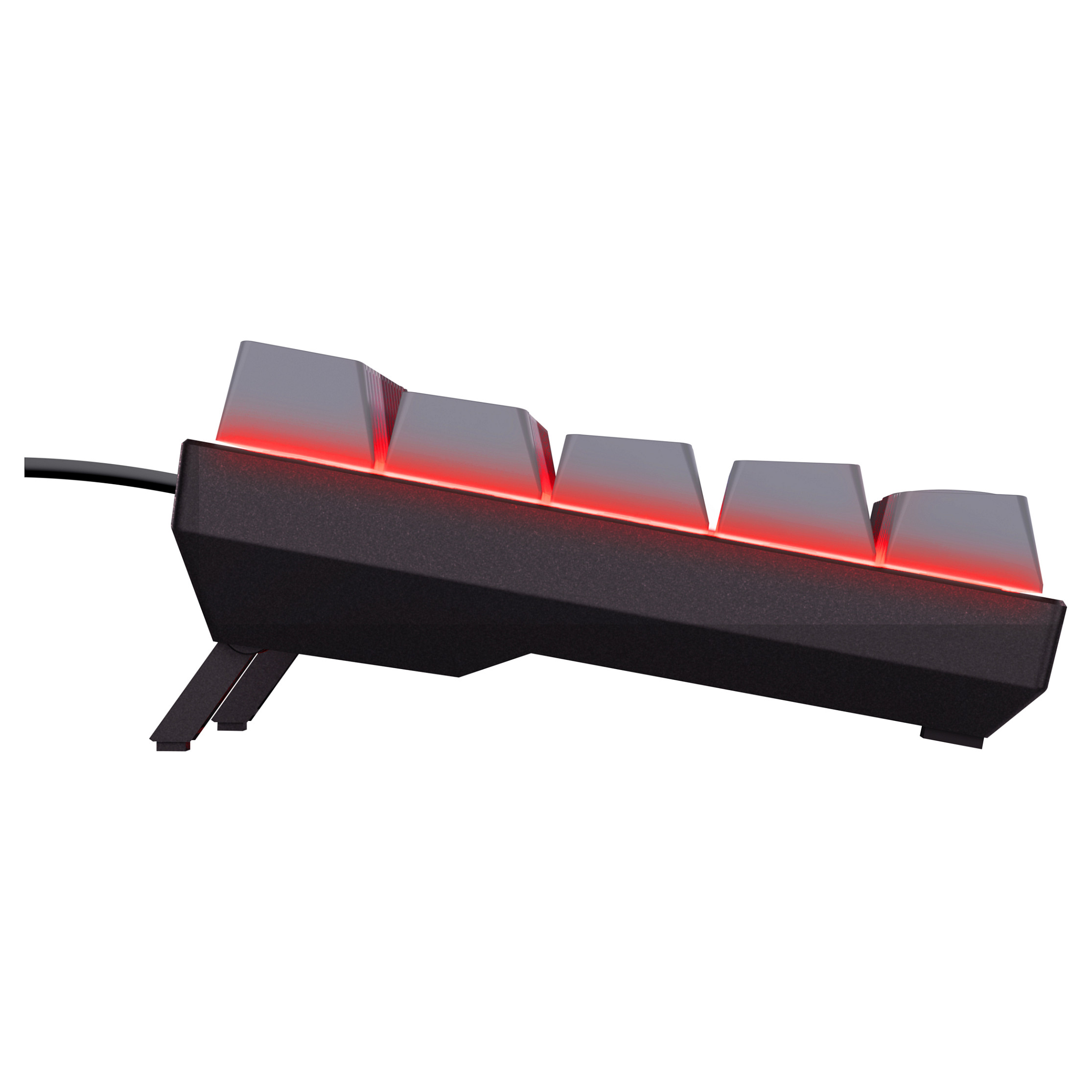Tastierë Gaming Trust GXT 867 Acira / Wired / QWERTZ / Mekanike / RGB LED / 60% / 61 Taste - Zezë/Gri 4
