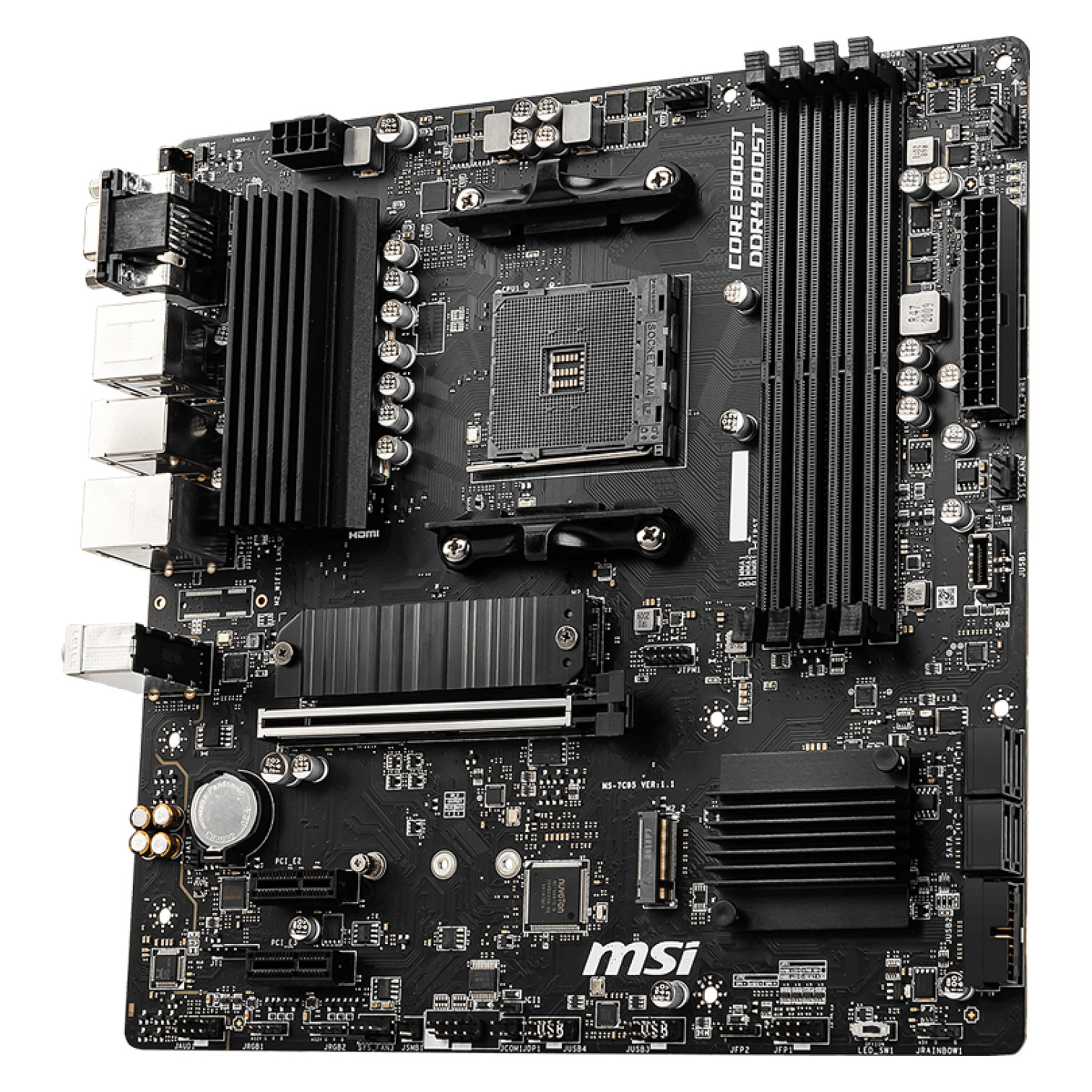 Pllakë Amë MSI B550M Pro-VDH thumbnail 3