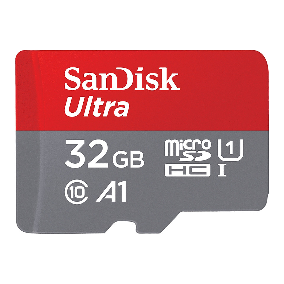 Kartë Memorie SD CARD 32GB SanDisk Ultra MicroSDHC 120MB/s +Adapter
