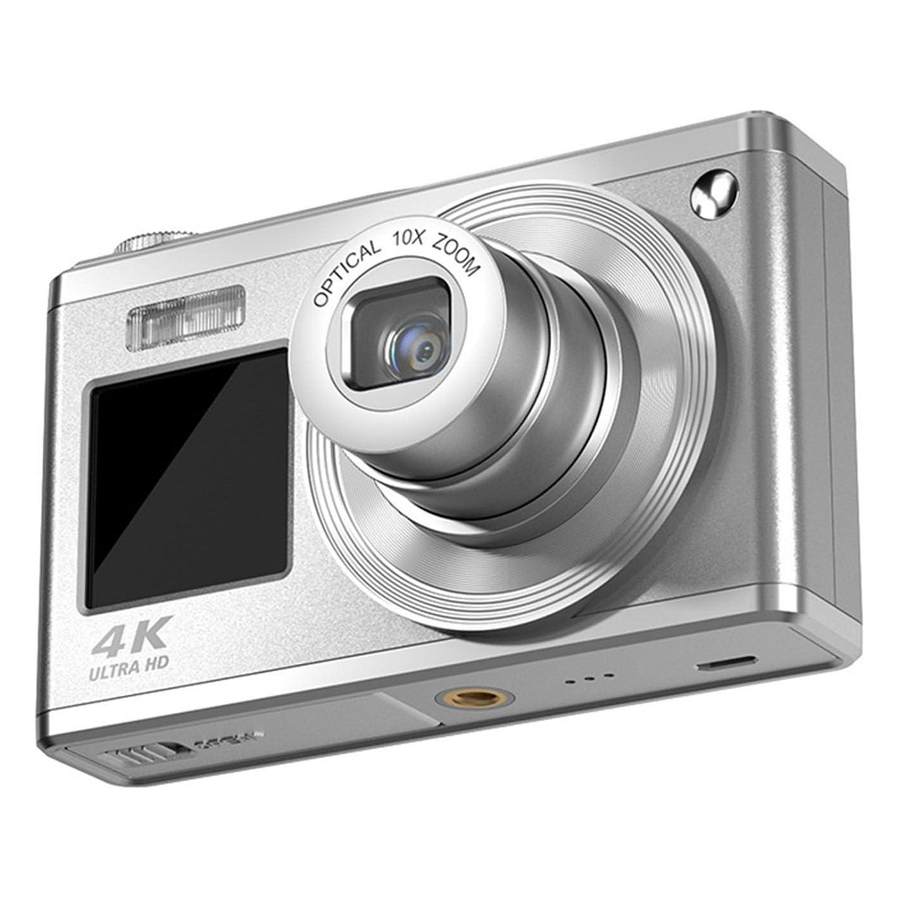 Kamerë digjitale AgfaPhoto Realishot C130, 24MP, Sony IMX458, 10x Optical Zoom, 4x Digital Zoom, 2.8", 4K UHD – Argjend 2