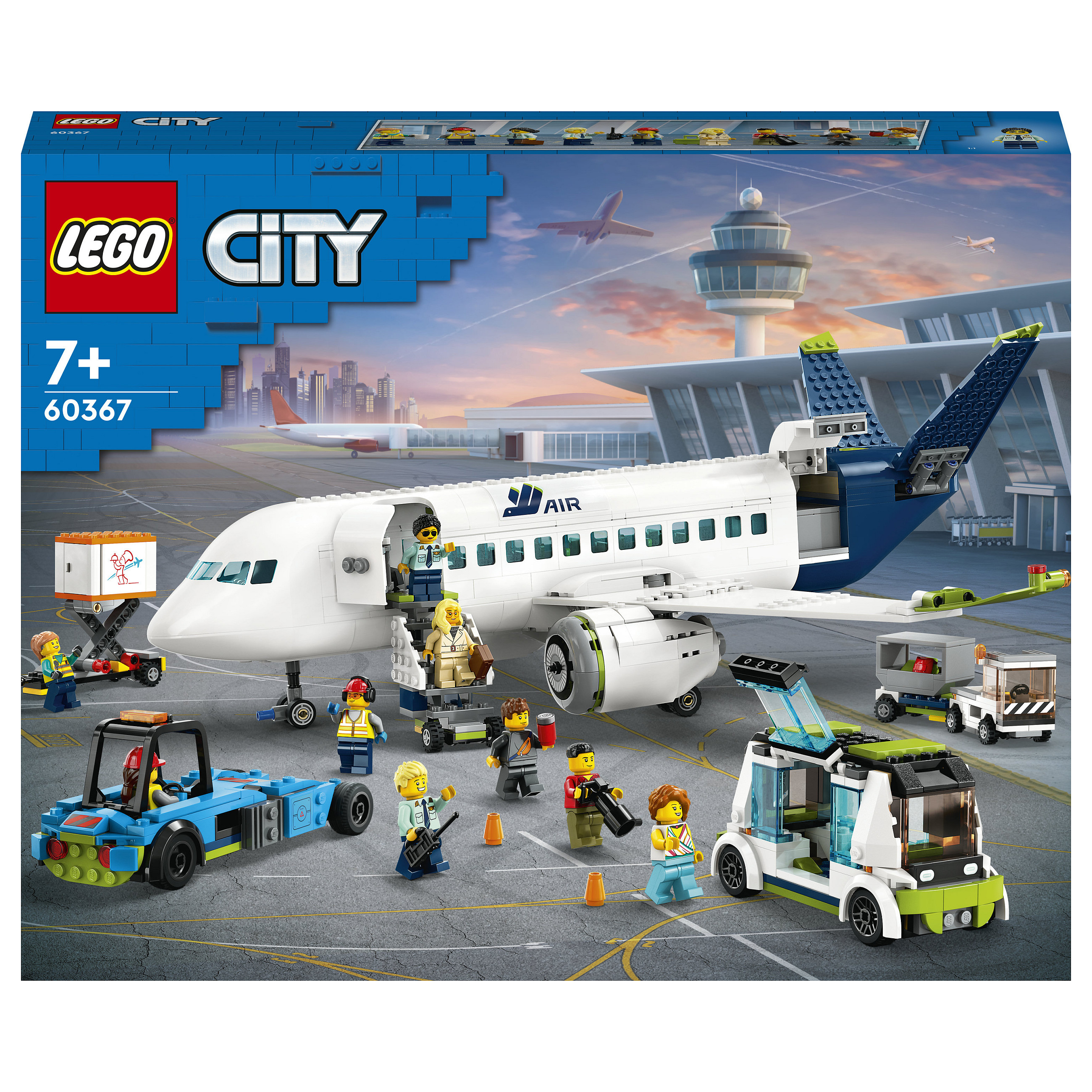 LEGO City Passenger Airplane 60367