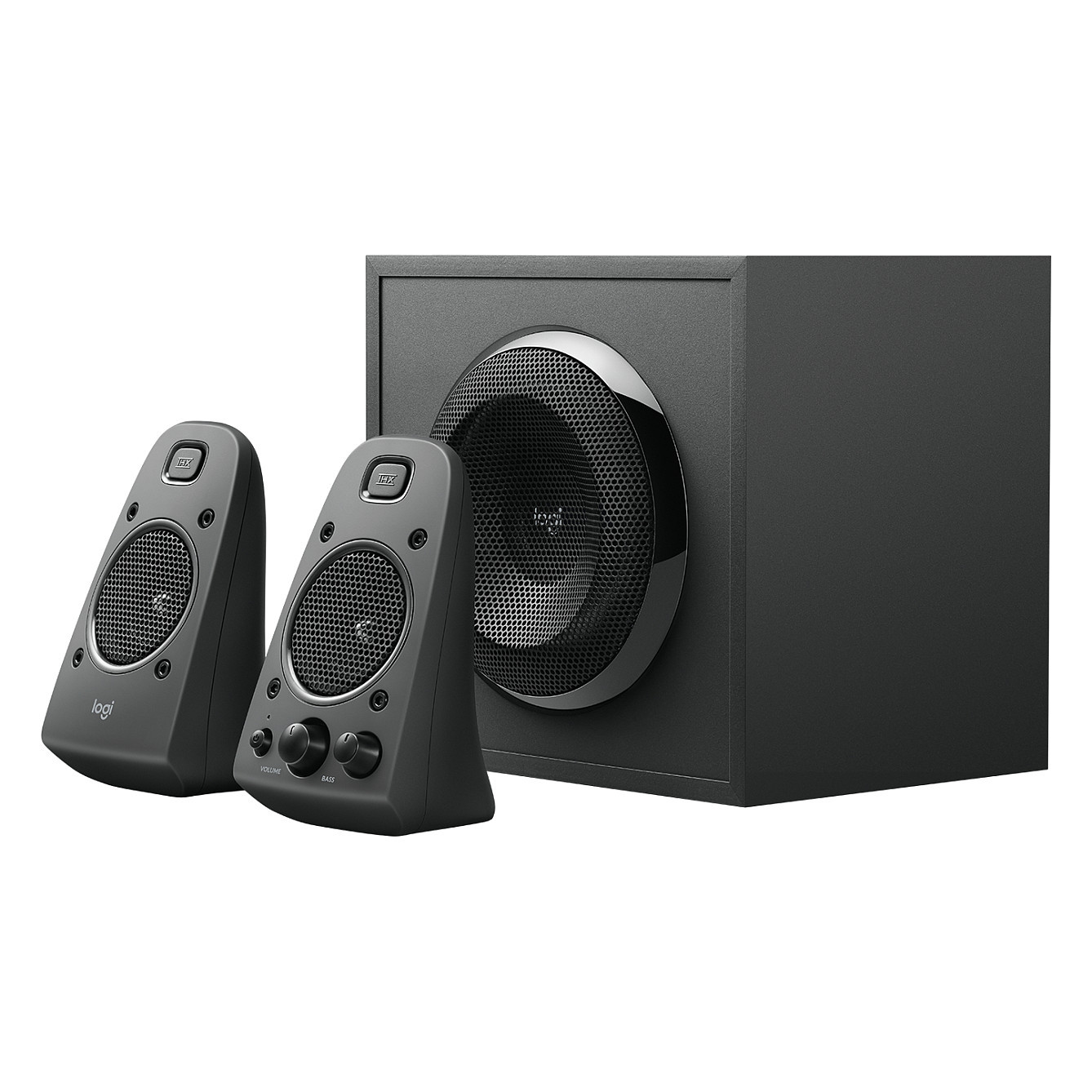 Altoparlantë Logitech Z625, 2.1, 200W RMS, THX, Optical, 3.5mm, RCA - Zezë 5