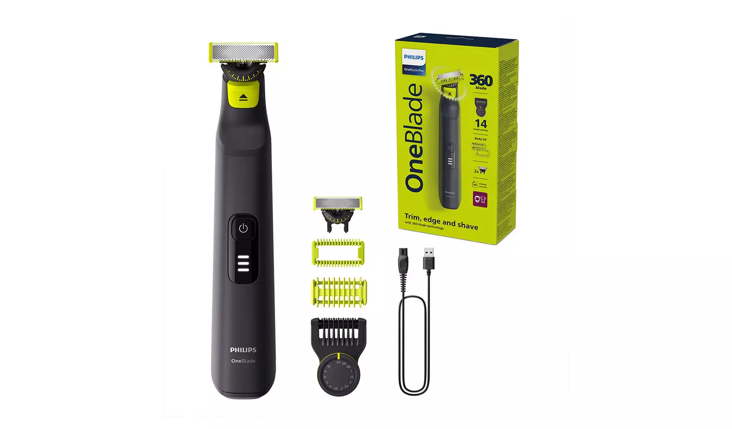 Makinë e rrojës elektrike Extralink EX.80975 / Mjekër dhe Kokë / 0 mm / IPX7 / 900 mAh / 120 min – Zezë/Gri 7