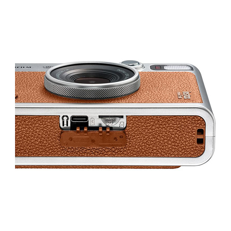 Kamerë Instant Fujifilm instax mini Evo / Hybrid / 28mm F2 / LCD 3" / Bluetooth / 100 Printime - Kafe/Argjend 6