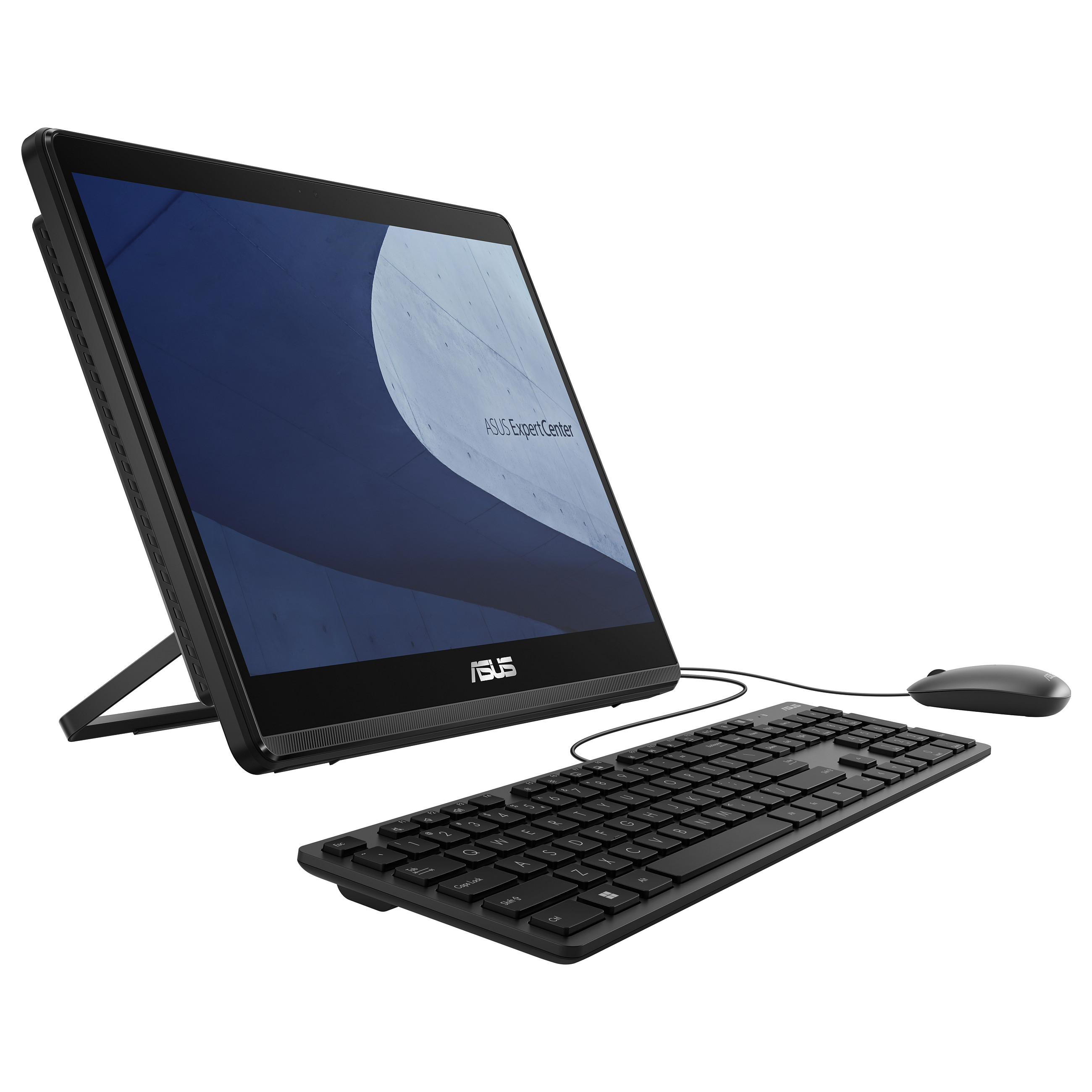 AIO ASUS ExpertCenter E1 E1600WKAT-BMR109X, Celeron N4500, 8GB DDR4, 256GB, 15.6" FHD TN Touch 60Hz, Intel UHD Graphics, Tastierë & Maus - Zezë