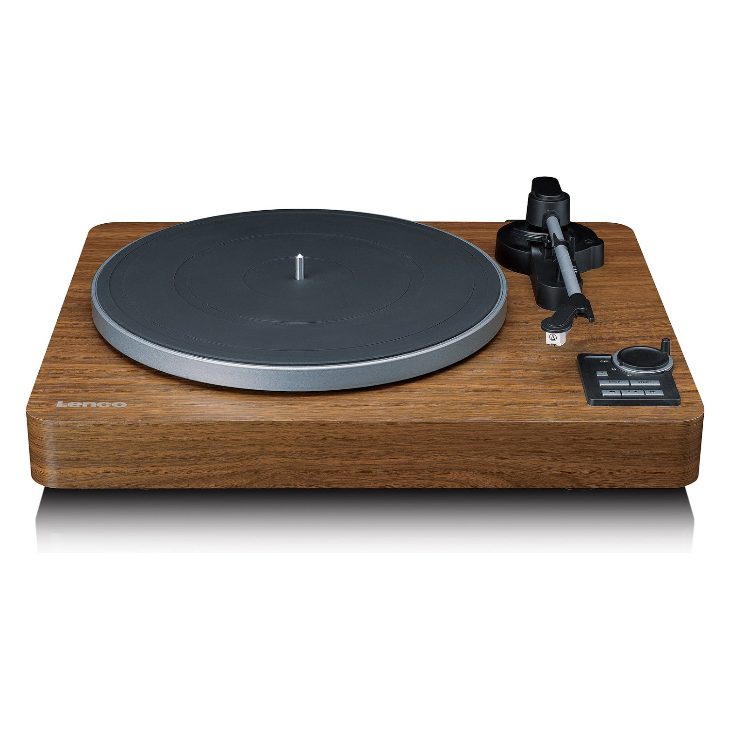 Gramafon Lenco LBTA-165WD, Bluetooth 5.3, Plotësisht Automatik, 33/45 RPM, Pre-amplifikator, AT3600L, Dalje RCA - Kafe 5