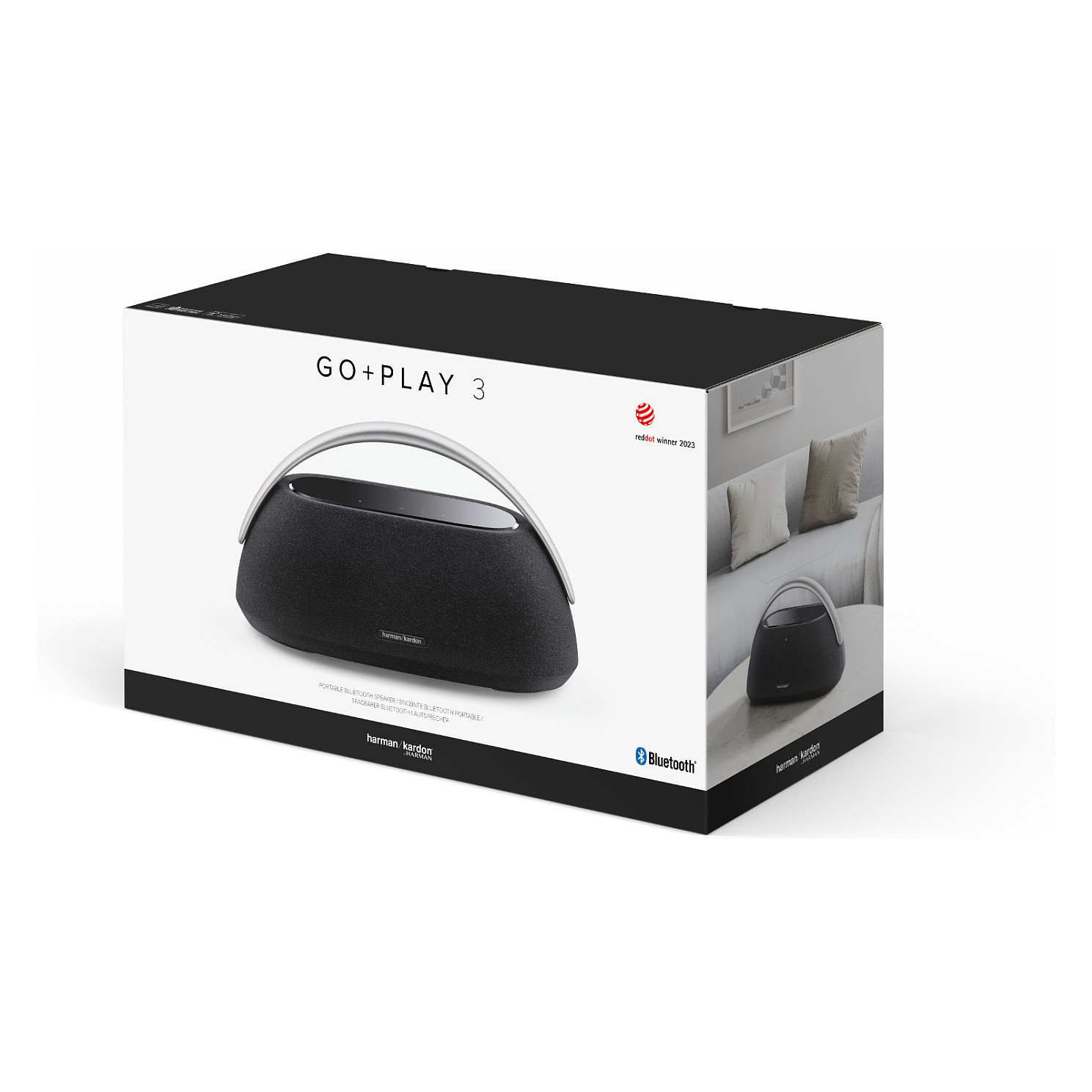 Altoparlant Harman Kardon Go + Play 3, 160W RMS, Bluetooth 5.2, USB-C, Stereo - Zezë 9
